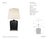 Thomas O'Brien by Visual Comfort Signature Mimi Table Lamp in Black with Linen Shade Designer: Thomas O'Brien Height:...