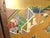1800s Japanese Four Panel Screen Picture Genji Tokugawa W Letter of Authenticity For Sale - Image 12 of 15