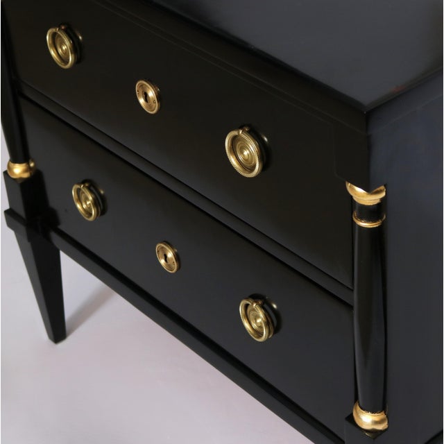 Fine Pair of Ebonized Bedside Chest of Drawers, 19th/20th Century For Sale - Image 18 of 18