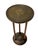 Vienna Secession Pedestal in Walnut and Patinated Brass, 1900s For Sale - Image 5 of 11