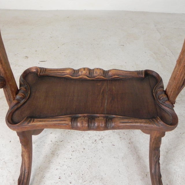 Art Nouveau Tea Table in the style Emile Galle, 1890s For Sale - Image 12 of 18