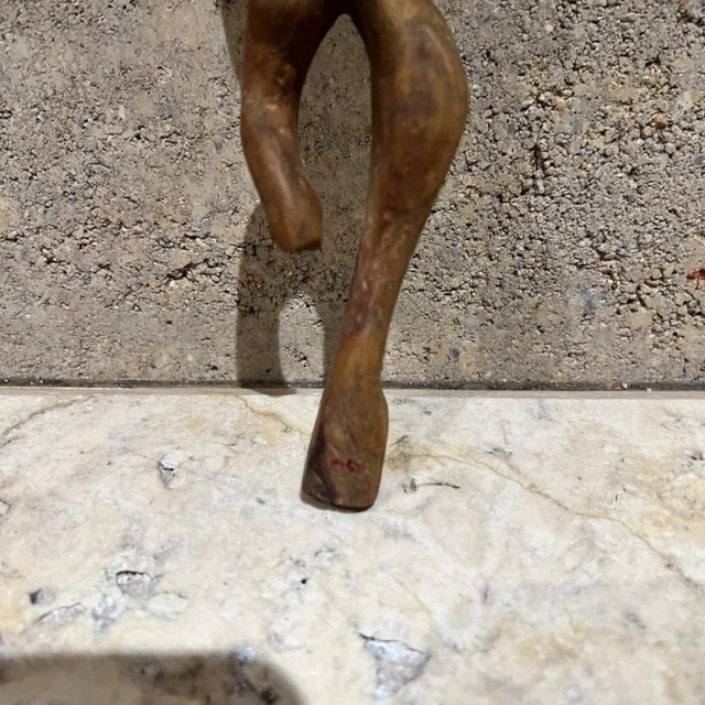 1970s Organic Modern Wood Sculpture For Sale - Image 4 of 4