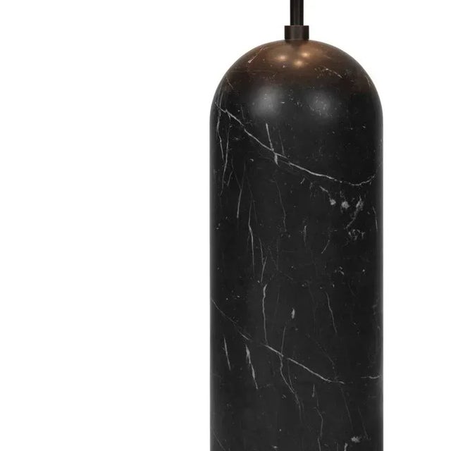Not Yet Made - Made To Order Gravity XL High' Floor Lamp for Gubi in Black Marble For Sale - Image 5 of 13