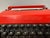 Red Vintage Olivetti Valentine Typewriter by Ettore Sottsass, Italy, 1970s For Sale - Image 8 of 18