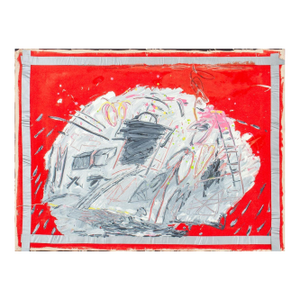 Elfi Schuselka Abstract Composition Oil on Canvas