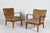 Mid-Century Modern Mid-Century Ash Easy Chairs from Knoll Antimott, Germany, 1960s, Set of 2 For Sale - Image 3 of 15