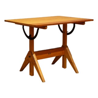 Vintage A. Lietz Co. Drafting Table c.1940 For Sale