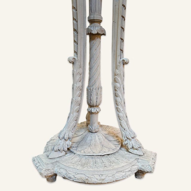 19th Century French Ram’s Head Tripod Pedestal For Sale - Image 6 of 10