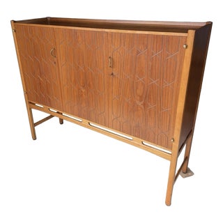 Mid-Century Modern Swedish High Sideboard by David Rosen for Westbergs Möbler For Sale