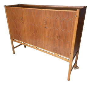 Mid-Century Modern Swedish High Sideboard by David Rosen for Westbergs Möbler