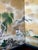 Metal Rare Antique Japanese Folding Screen by Kano Tanshin For Sale - Image 7 of 10