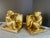 Vintage Gold Gilt Monkey Bookends | Pair For Sale - Image 4 of 7