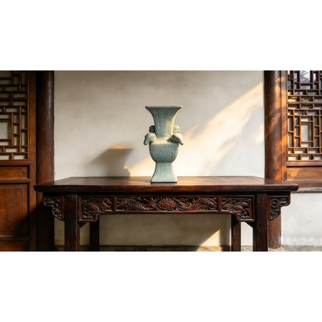 W-8cm,H-18.5cm Experience the beauty and elegance of Chinese history with our Chinese Vintage Porcelain Handcrafted with...