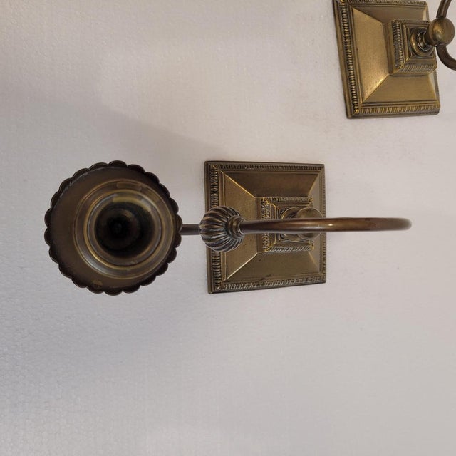 Louis XVI Bronze Candlesticks, France, 1790, Set of 2 For Sale - Image 10 of 18