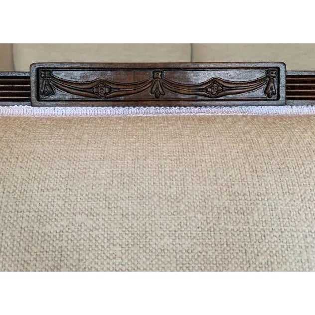 Wood Late 19th Century French Sofa For Sale - Image 7 of 8