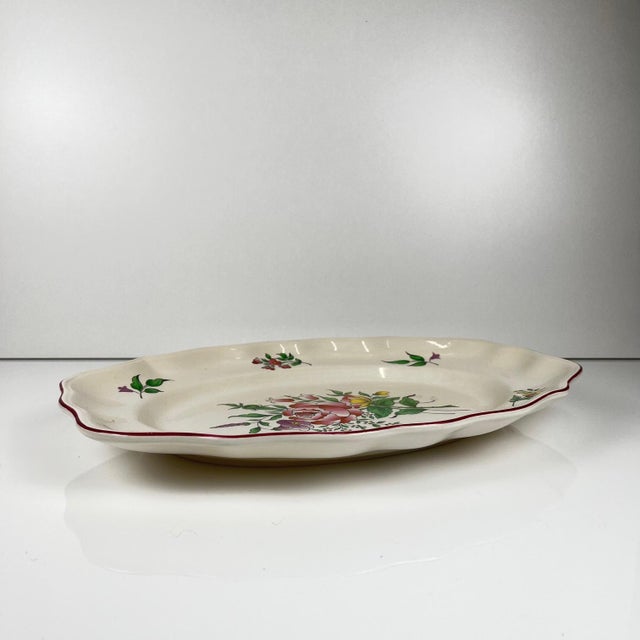 Mid-Century Modern Large Model Reverbere Dish from KG Lunéville, 1980s For Sale - Image 3 of 6