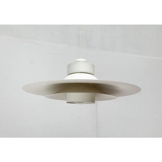 1960s Mid-Century Danish Metal 754 Pendant Lamp from Horn For Sale - Image 5 of 18