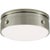 Hicks 5.5" Solitaire Flush Mount in Antique Nickel with White Glass Designer: Thomas O'Brien Mounting: Flush Shade Detail:...