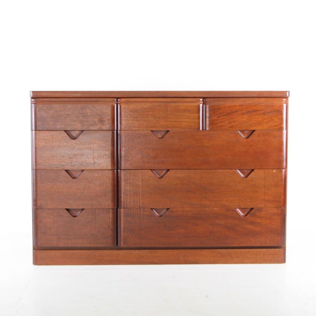 Japanese Chest of Drawers in Oak, 1980s For Sale - Image 6 of 18