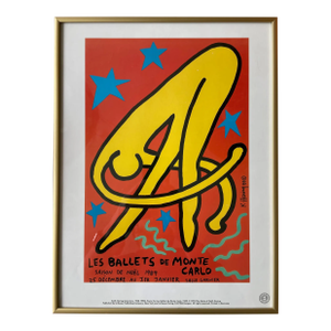Keith Haring, Les Ballets De Monte Carlo, 1989, Copyright 1993 the Estate of Keith Haring, Published by Te Neues, Printed in Germany