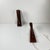 Brown Danish Wood Wall Sconces, 1970s, Set of 2 For Sale - Image 8 of 11