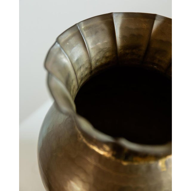 Vintage Brass Vase, 1960s For Sale - Image 6 of 10