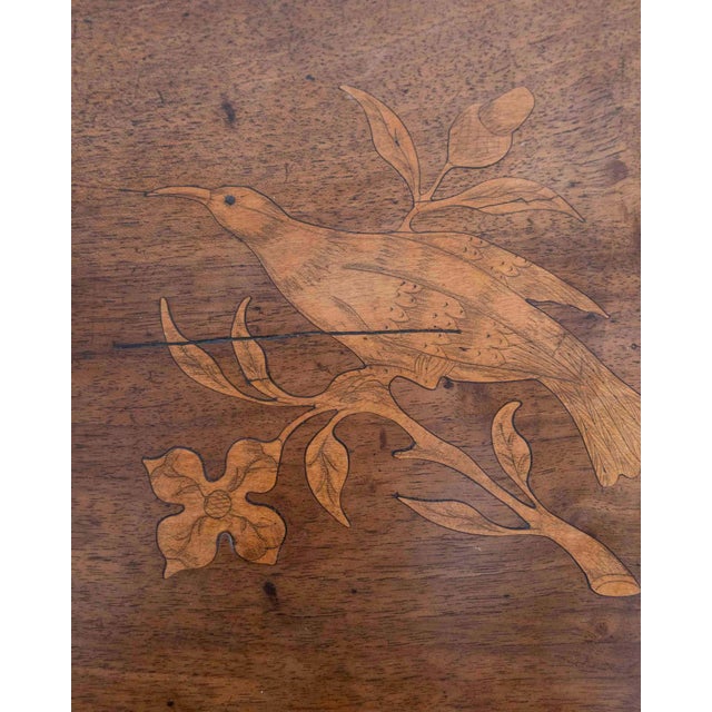 Italian 19th Century Rolo Inlaid Center Table For Sale - Image 4 of 10