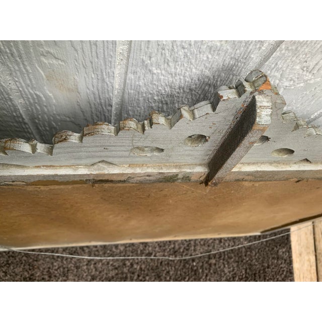 1940s Entryway Mirror Mantle Dining Sideboard Hall Vintage For Sale - Image 5 of 8