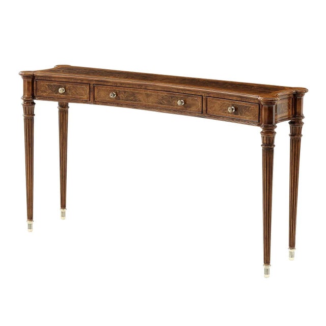 Regency Concave Front Console For Sale - Image 9 of 9