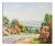 Impressionist Valley Landscape Painting by Simon Michael For Sale