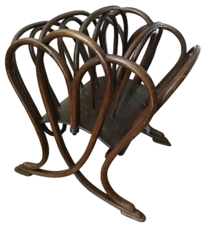 Bentwood Nr 1 Newspaper Journal Stand from Thonet, 1904