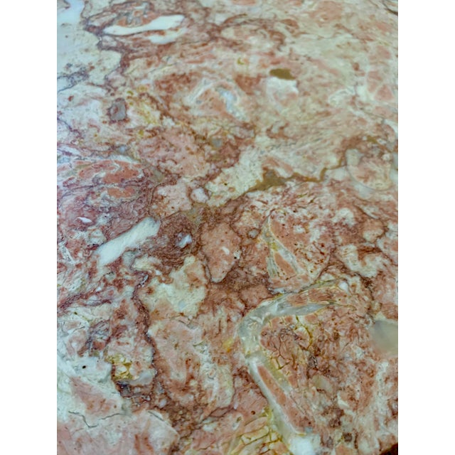 Vintage Hammary French Provincial Pink Marble Coffee Table Chairish