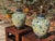 Ceramic Late 20th Century Pair of Vintage Chinese Yellow and Blue Ginger Jar Lamps For Sale - Image 7 of 13
