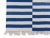 Not Yet Made - Made To Order Handmade Cotton Striped Rug, Deep Blue And White 6'x9' For Sale - Image 5 of 8