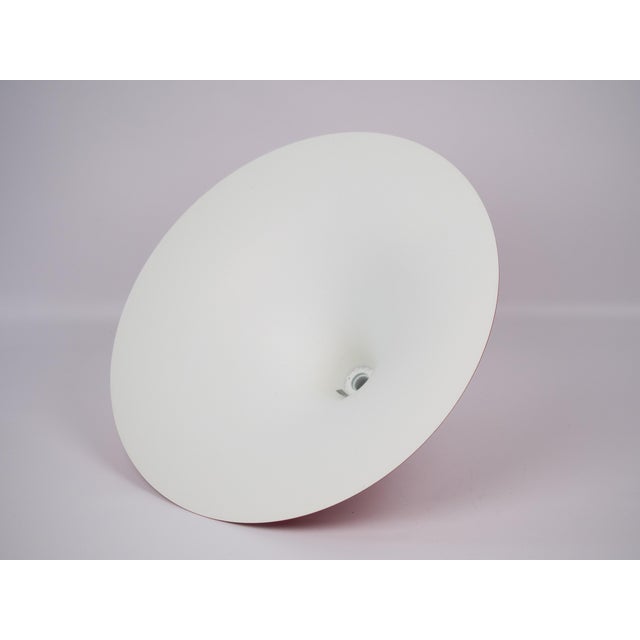 Metal Vintage Semi Pendant Lamp by Bonderup and Thorup for Fog and Morup, 1968 For Sale - Image 7 of 11