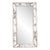 Matthew Izzo Home Dion Tall Silver Leaf Antique Wall Mirror For Sale