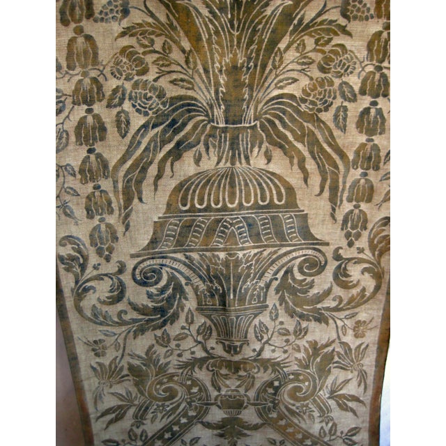 Antique Fortuny Textile For Sale - Image 6 of 9