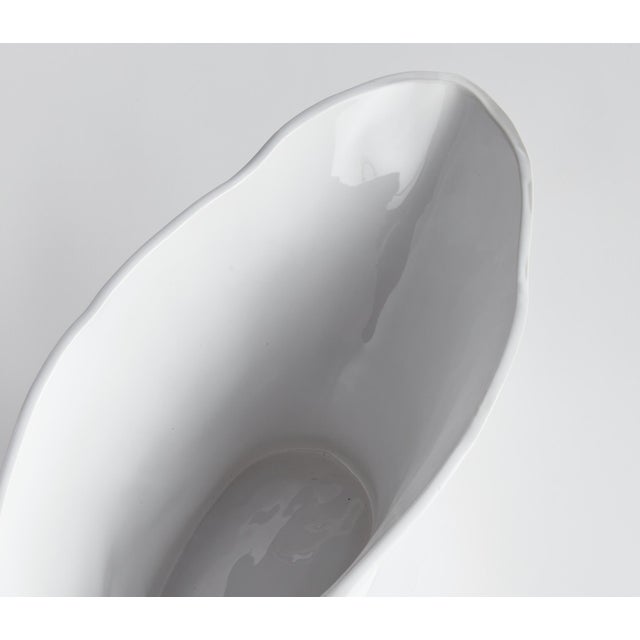 Farmhouse Madara Oval Vase Large For Sale - Image 3 of 4