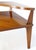 Mid-Century Modern Mid 20th Century Pair of Large Square Light Walnut Step Corner End Tables Stands John Stuart MINT For Sale - Image 3 of 9