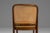 Brown Single Patinaed Bentwood Prague Model 811 Side Dining Chair in Walnut & Leather Attributed to Josef Frank for Stendig, Poland, C. 1960s For Sale - Image 8 of 18
