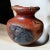 Vintage Burlwood Brutalist Hand Turned Sculpture Art Vase For Sale - Image 4 of 9