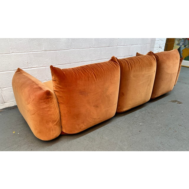 Mid-Century Modern Three Seater Marenco Sofa by Mario Marenco for Arflex For Sale - Image 11 of 15