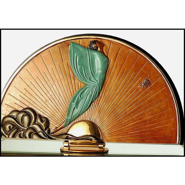 Message us to inquire about custom framing options! (Included for free with every purchase) Erte "Trancendence" Authentic...