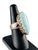Larimar Large Gemstone Ring Sterling Silver & Gold Vermeil Sz 7 New! For Sale - Image 4 of 7