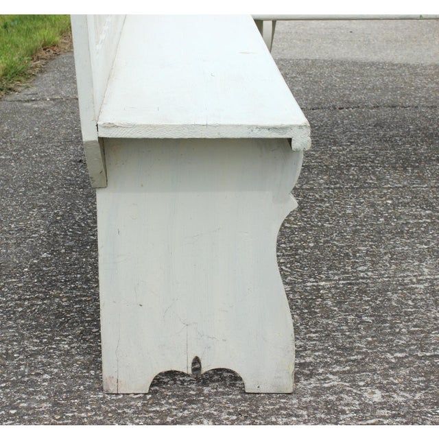 Antique Corner Bench, Czechoslovakia 1940s, Set of 2 For Sale - Image 6 of 13