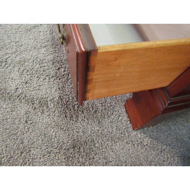 Henkel Harris Solid Cherry Pair of Nightstands For Sale - Image 11 of 15