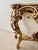 French Louis XV Style Vintage Giltwood Rococo Carved Console Table Vintage For Sale - Image 10 of 15