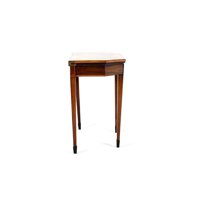 George III Mahogany Card Table For Sale - Image 4 of 18