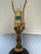 Vintage Remington Urn Table Lamp With Hunting Scene and Guilt Handles For Sale - Image 11 of 11