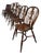 Antique Windsor Chairs in Wood, Set of 8 For Sale